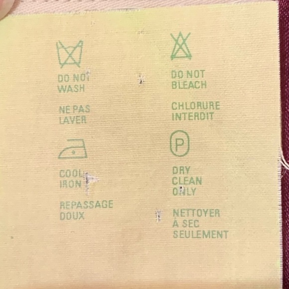 𝅺VINTAGE Esprit Burgundy Tweed Zip Front Utility Jacket Size Medium - Picture 9 of 10